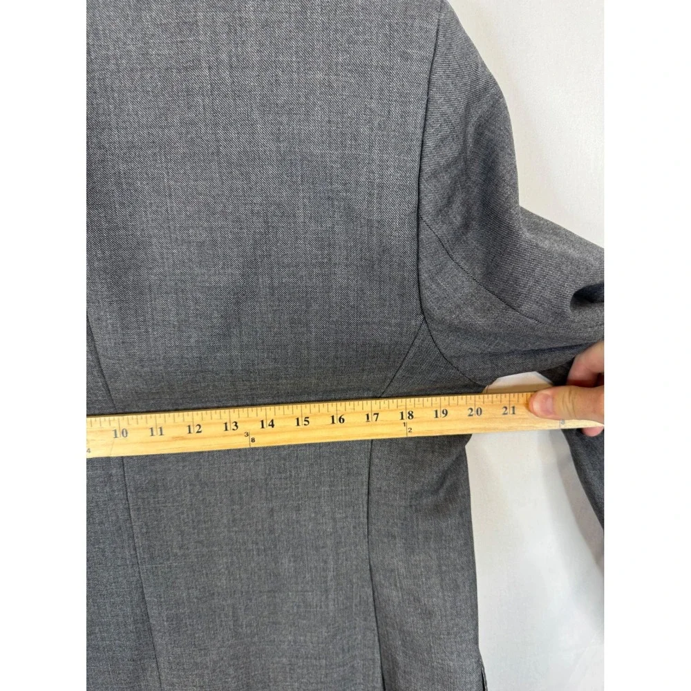 Tiger of‎ Sweden Jarvis SU Grey 100% Wool Blazer Sport Coat Mens 38S